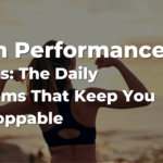 High performance habits illustrated through daily routines and systems that help high performers stay disciplined and focused