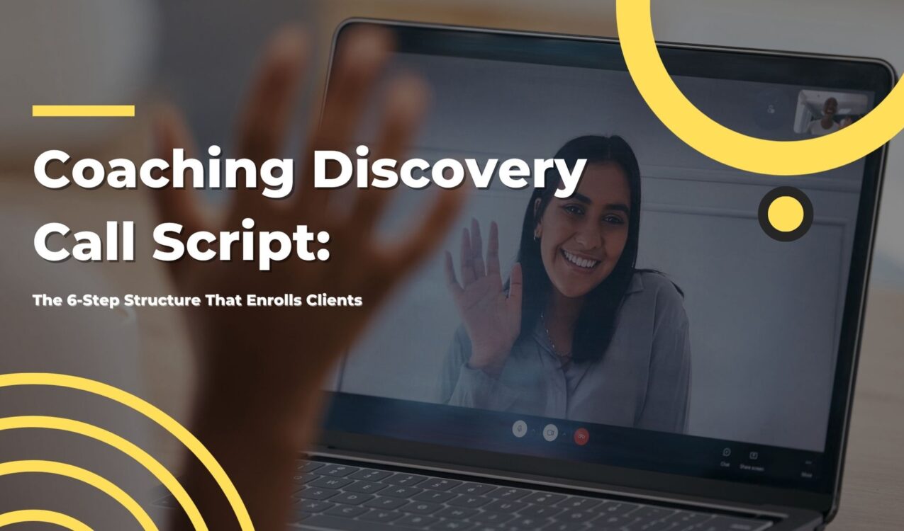 coaching call discovery script