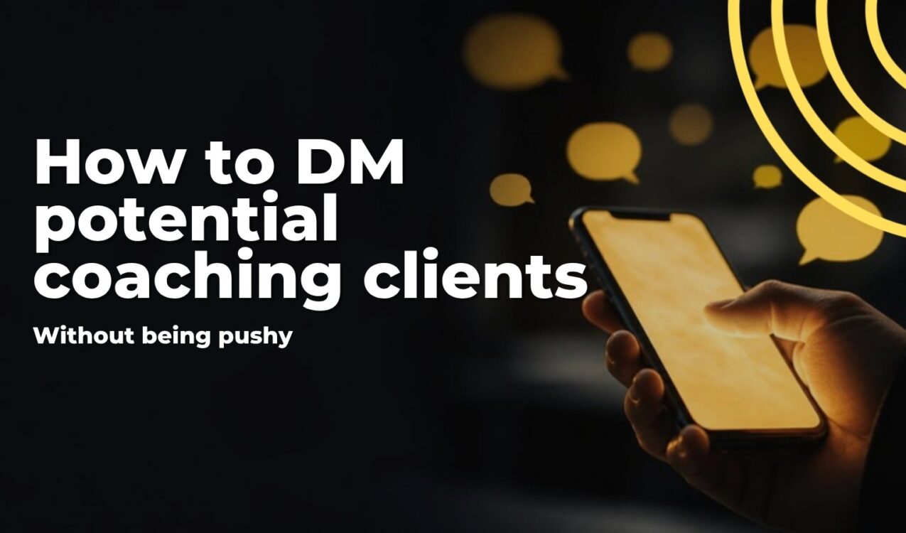 Hand holding a glowing smartphone with yellow chat bubbles floating around it